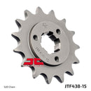 Front Sprocket Natural For Suzuki DR 750 S 1988-1989