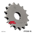 Front Sprocket Natural For Derbi GPR 125 NUDE 2004-2007