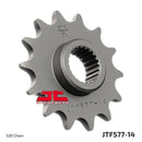 Front Sprocket Natural For MZ BAGHIRA 660 1997-2003