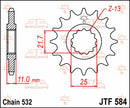 Front Sprocket Natural For Yamaha FZR 1000 1987-1995