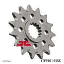 Front Sprocket MX Self-Cleaning, Lightweight Natural For KTM MX 495 1981-1984 - 15T
