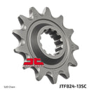 Front Sprocket MX Self-Cleaning, Lightweight Natural For Husqvarna TC 610 1992-2000 - 13T
