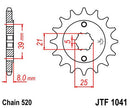 Front Sprocket Natural For Kymco MX 150 2X4 2004-2005