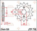 Front Sprocket Natural For Husqvarna CR 125 1991-1994