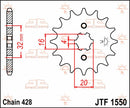 Front Sprocket Natural For Beta RR 125 LC 2011-2017
