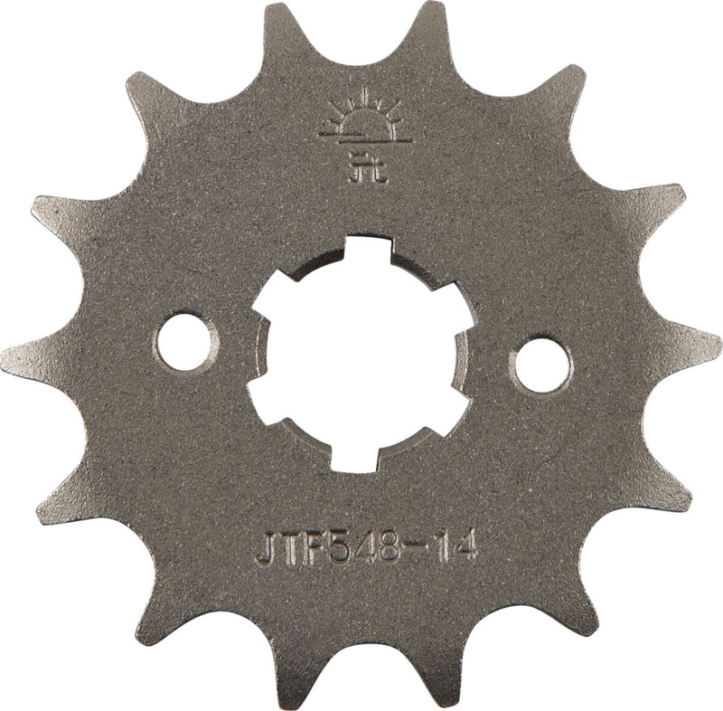Countershaft Front Sprocket Natural For Yamaha SR 125 1987-1988 - 14T