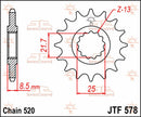 Front Sprocket Natural For Yamaha FZR 400 RR 1990-1993
