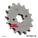 Front Sprocket Natural For Derbi SENDA 125 R 2007-2008