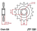 Front Sprocket Natural For Honda CB 500 ABS 2024-2025