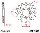 Front Sprocket Natural For Kawasaki ZX-10 R 1000 ABS 2011-2025