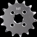 Steel Front Sprocket Natural For Honda CR 60 R 1983-1984 - 14