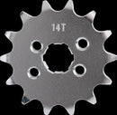 Steel Front Sprocket Natural For Honda ATC 70 1982-1985 - 14