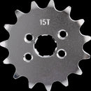 Steel Front Sprocket Natural For Honda ATC 70 1982-1985 - 15