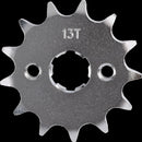 Steel Front Sprocket Natural For Honda CRF 100 F 2004-2013