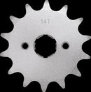 Front Sprocket Natural For Honda XR 200 R 1984-2002 - 14