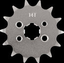 Front Sprocket Natural For Honda CRF 125 F 2014-2021 - 14