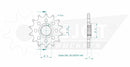 SPORT Sprocket Front 520 Natural For Kawasaki ELIMINATOR 500 ABS 2024-2025