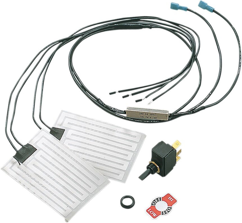Handlebar Grip Heater Kit Black / Flat