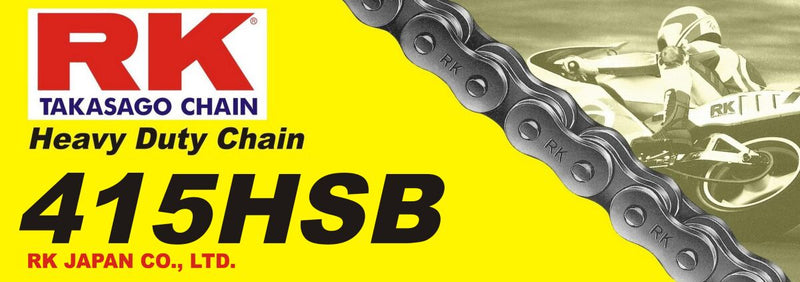 415H Heavy Duty Drive Chain Natural - 130 Links