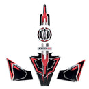 3D Motorcycle Stickers - Basic Kit For Kawasaki Ninja 1000 SX/SX SE/Tourer 2021>2025