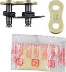 520 X-Ring Replacement Connecting Link Gold / Gold / Carbon Alloy Steel
