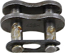 Heavy Duty 1 Clip Link 428 Non-Seal Replacement Connecting Link Natural / Carbon Alloy Steel