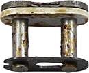 Heavy Duty 1 Clip Link 530 Non-Seal Replacement Connecting Link Natural / Carbon Alloy Steel