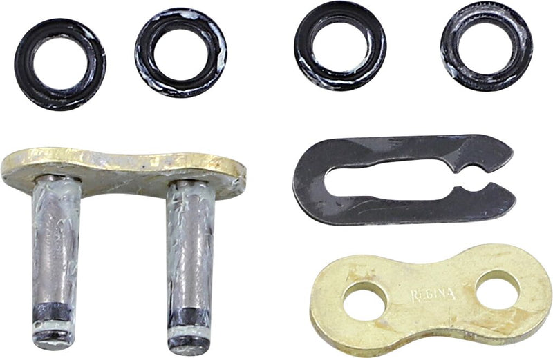 525 ZRE Z-Ring Chain Replacement Connecting Link Gold