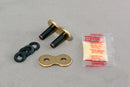 525 ZXW Drive Chain Connecting Link Gold