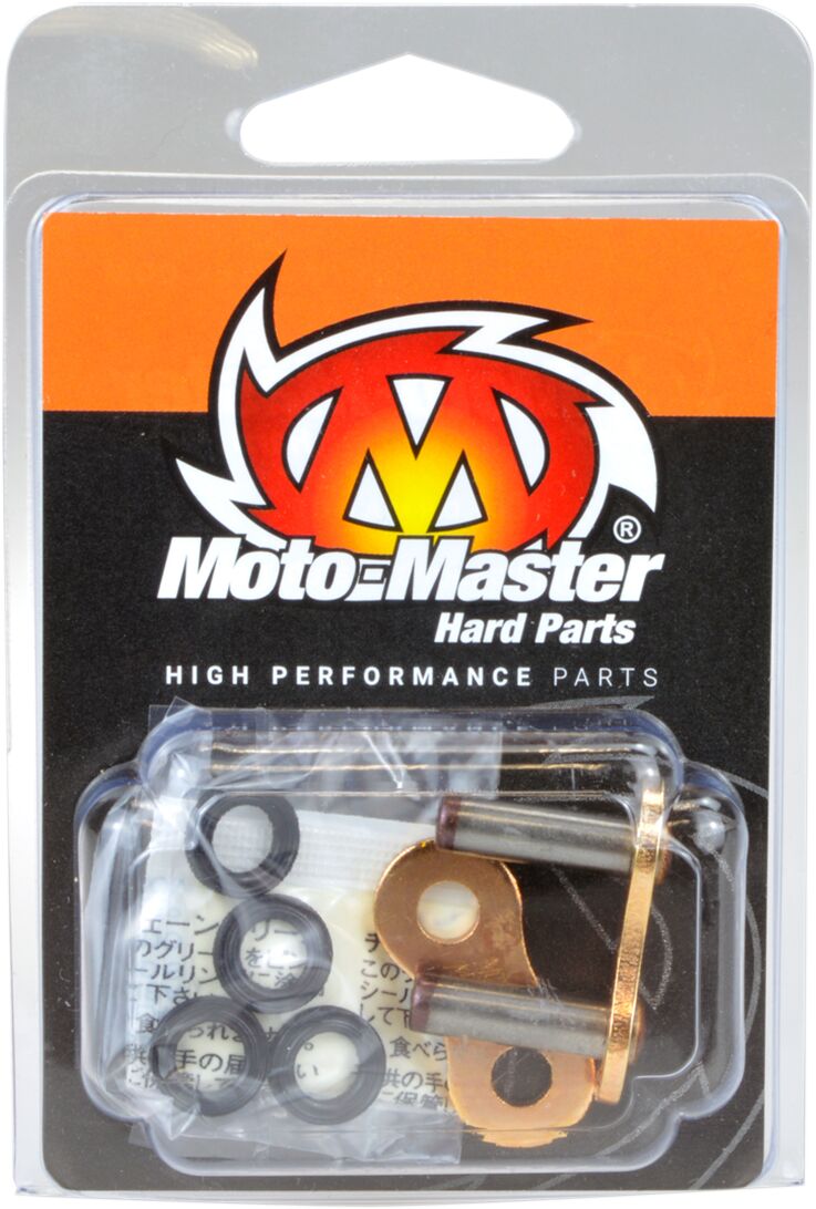 520 V6 Rivet X-Ring Drive Chain Connecting Link Gold