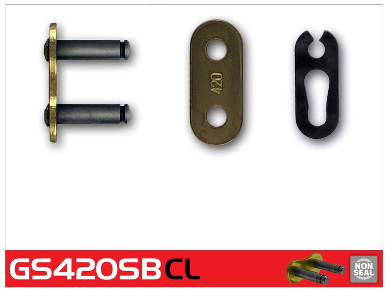 420 Standard Drive Chain Gold