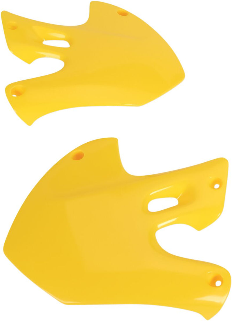 Replacement Radiator Shrouds RM Yellow For Suzuki RM 125