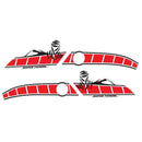 3D Motorcycle Stickers - Tank Kit Red For Yamaha XT 1200 Z Super Tenere 2010>2020