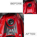 3D Motorcycle Stickers - Key Area For Kawasaki Z 650 2021>2025