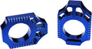 Axle Blocks Anodized / Blue For Yamaha YZ 250 F 2012-2024