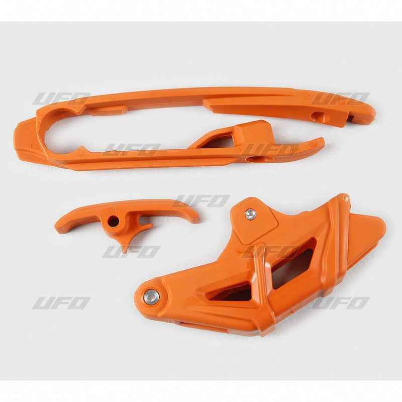 Chain Guide And Swingarm Chain Slider Kit Orange For KTM SX 125