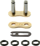 520 X-Ring Clip Connecting Link Gold For Aprilia RXV 450