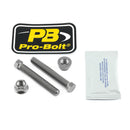 Titanium Axle/Chain Adjuster Nut & Bolt Set Natural For BMW S 1000 R ABS 2014-2016
