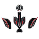 3D Motorcycle Stickers - Basic Kit For Kawasaki Z 650 2021>2025