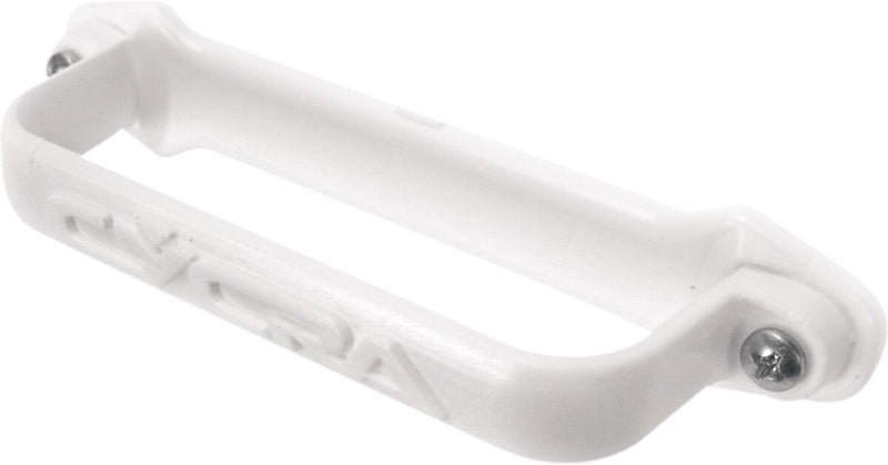 Front Number Plate Brake Hose Guide White