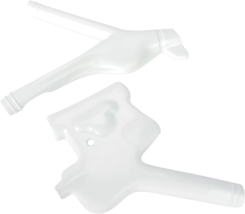 Replacement Plastic Frame Guard White For Honda XR 600 R