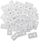 Double Digger Aluminum Support Plates White - 8 MM