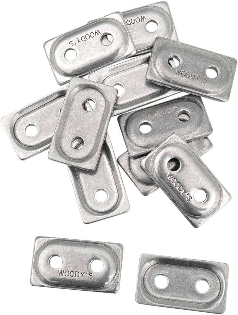 Double Digger Aluminum Support Plates Natural - 8 MM