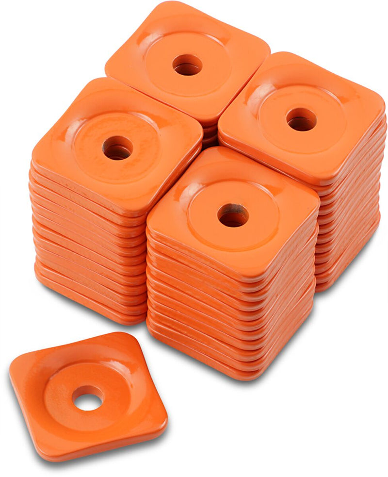 Grand Digger Support Plates Orange / Powder Coated - 8 MM