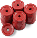 Grand Digger Support Plates Powder Coated / Red - 8 MM