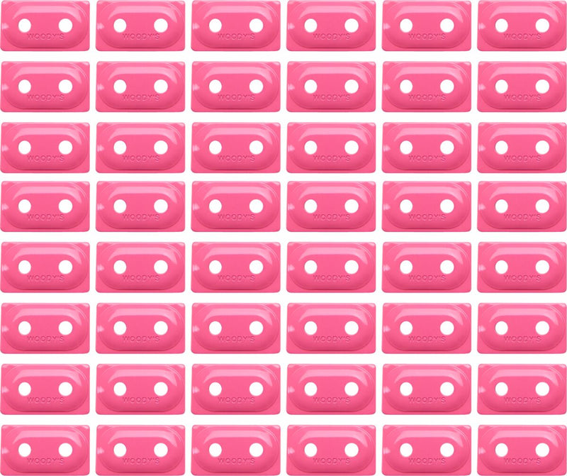 Double Digger Aluminum Support Plates Pink - 8 MM