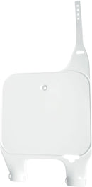 Replacement Front Number Plate White For Honda CR 125 R 90-94