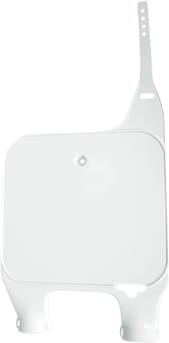 Replacement Front Number Plate White For Honda CR 125 R 90-94