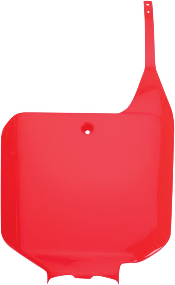 Replacement Front Number Plate Red For Honda CR 125 R 95-99