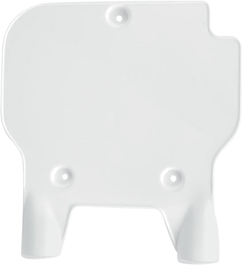 Replacement Front Number Plate White For Kawasaki KX 80 17/14